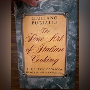 Vintage 1989 Giuliano Bugialli “The Fine Art of Italian Cooking” Cook Book